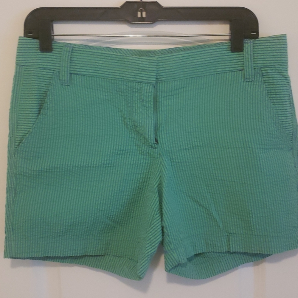 J Crew Seersucker Shorts